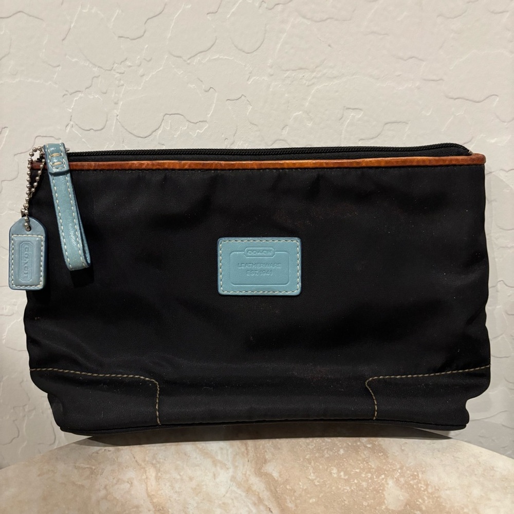 Coach Hampton tote tolietry/cosmetic bag